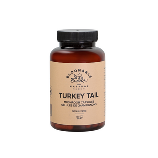 Turkey Tail Mushroom Capsules (120 Capsules) - Bloomable Natural Products
