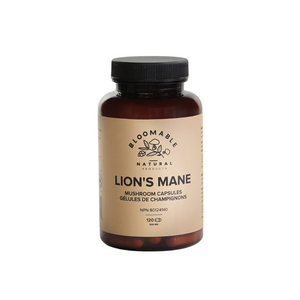 Lion's Mane Mushroom Capsules (120 Capsules) - Bloomable Natural Products
