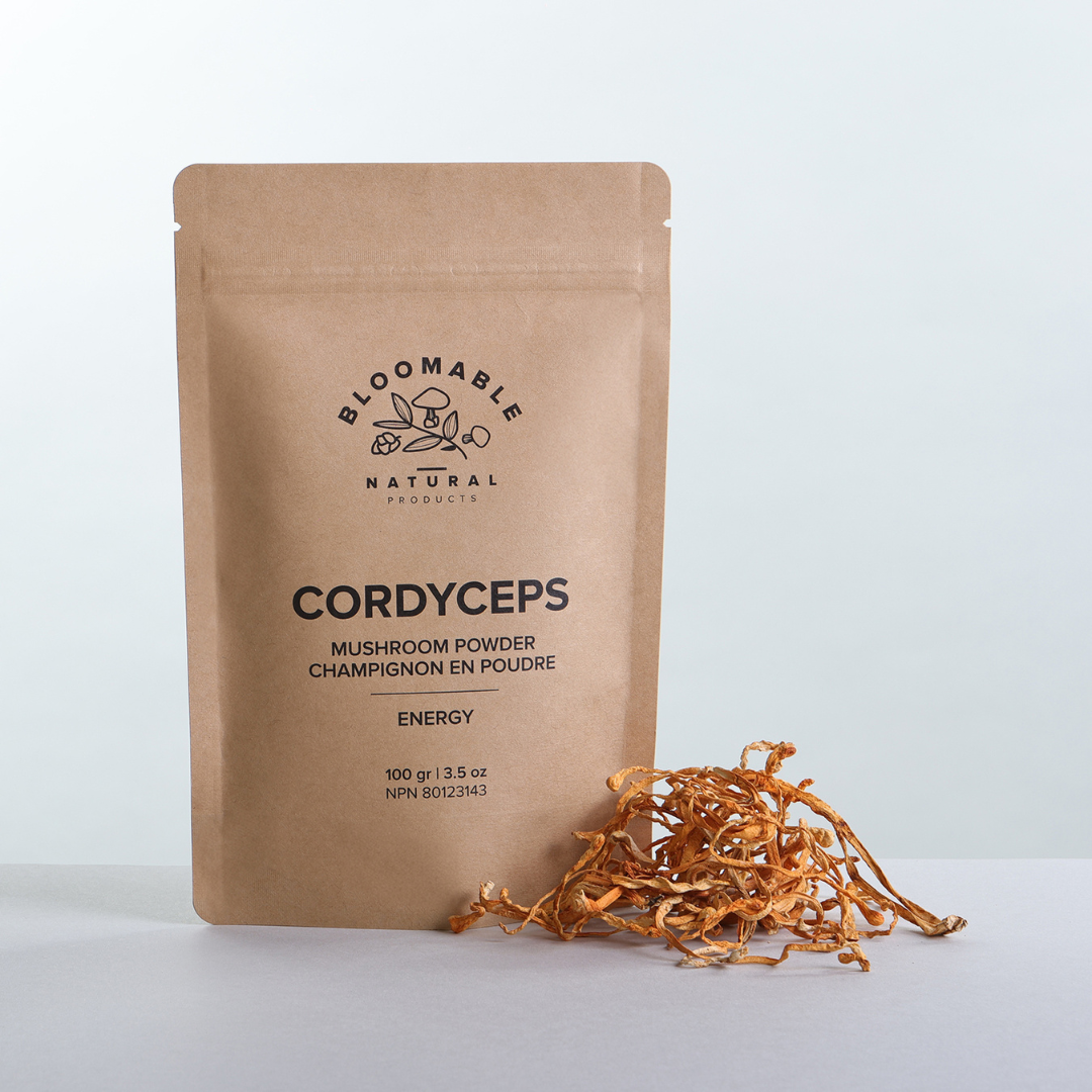 Cordyceps Mushroom Powder (100 gr) - Bloomable Natural Products
