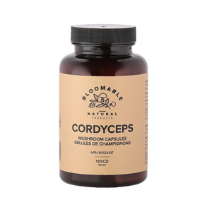 Cordyceps Mushroom Capsules (120 Capsules) - Bloomable Natural Products