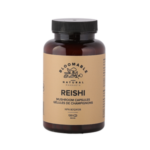 Reishi Mushroom Capsules (120 Capsules) - Bloomable Natural Products
